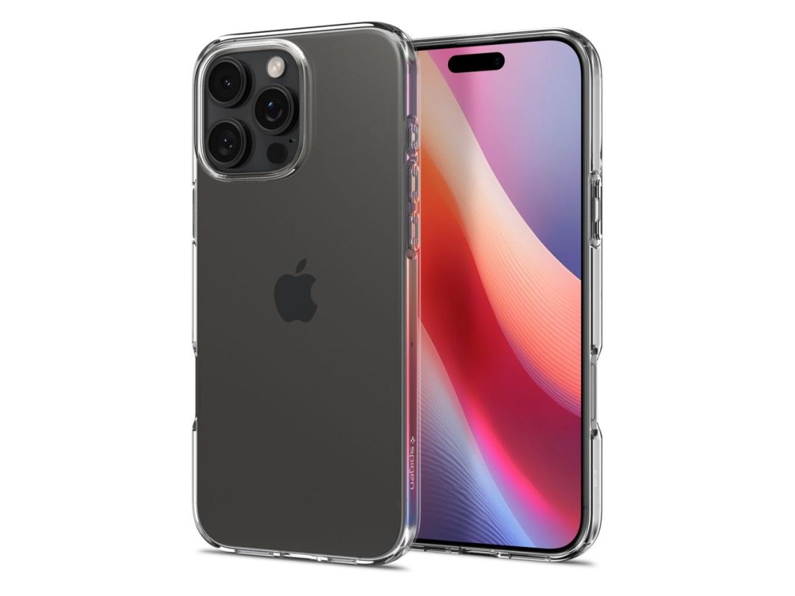 Capa Spigen Liquid Crystal para iPhone 16 Pro - Transparente