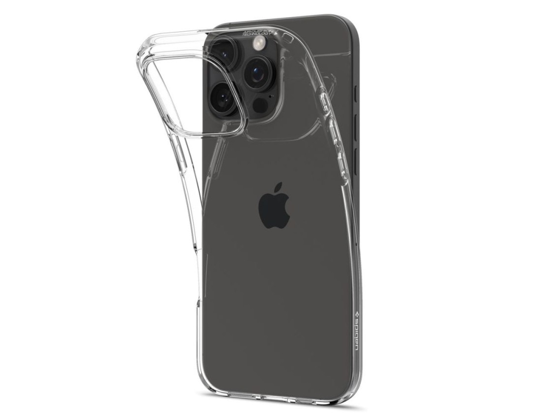 Capa Spigen Liquid Crystal para iPhone 16 Pro - Transparente