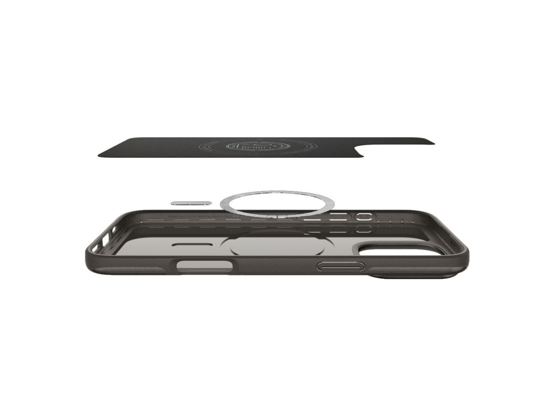 Spigen Thin Fit MagSafe case for iPhone 16 Pro - gunmetal