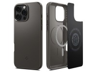 Spigen Thin Fit MagSafe case for iPhone 16 Pro - gunmetal Spigen Thin Fit MagSafe case for iPhone 16 Pro - gunmetal