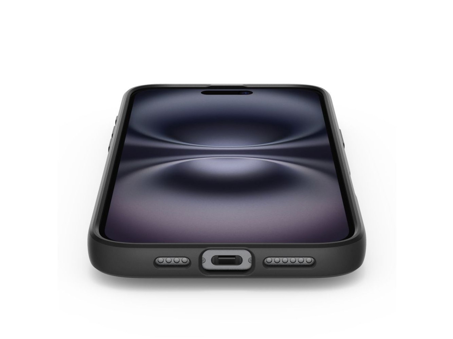 Funda Spigen Liquid Air para iPhone 16 Plus - Negra