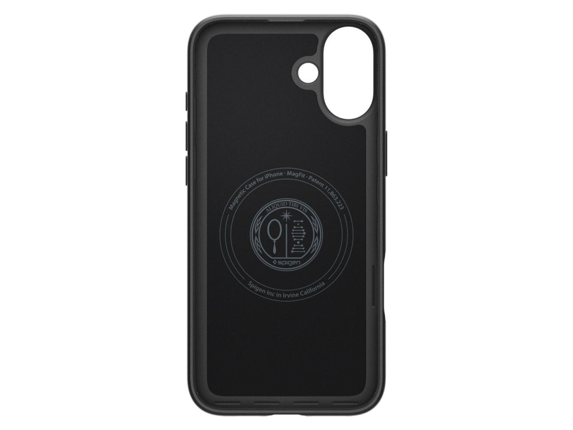 Capa Spigen Thin Fit MagSafe para iPhone 16 Plus - Preta