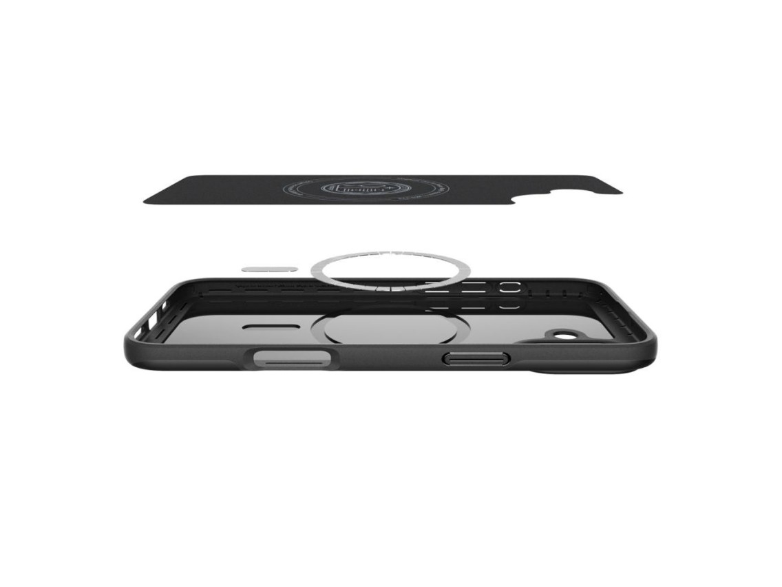 Capa Spigen Thin Fit MagSafe para iPhone 16 Plus - Preta