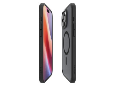 Funda Spigen Ultra Hybrid Mag Case con MagSafe para iPhone 16 Pro Max - Negra