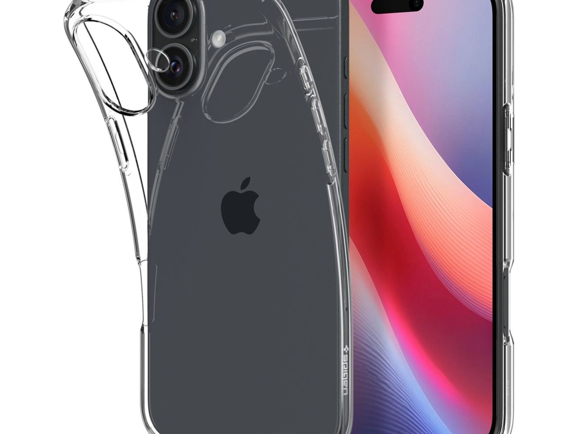 Spigen Liquid Crystal iPhone 16 Plus Case - Clear