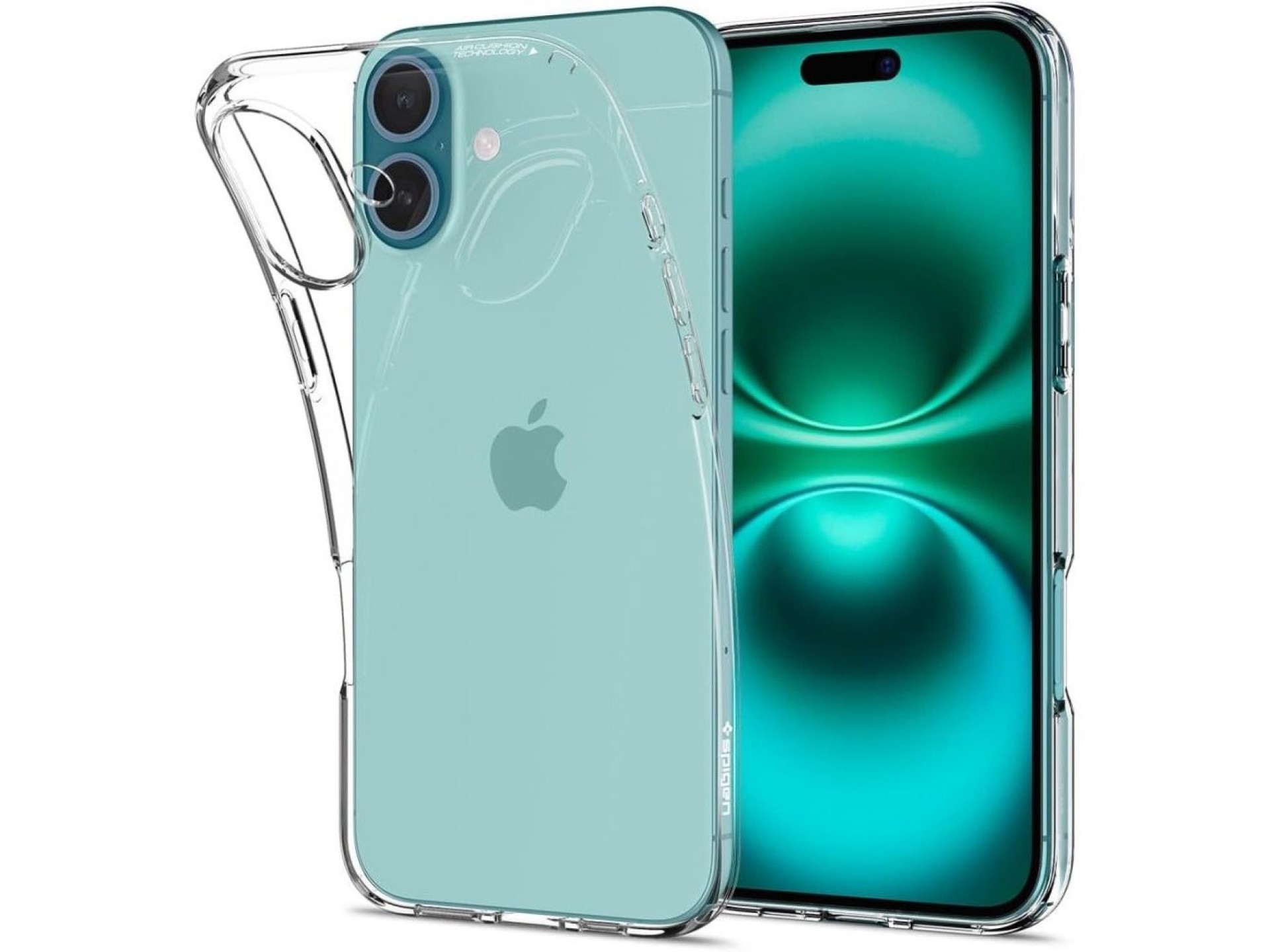 Spigen Liquid Crystal iPhone 16 Plus Case - Clear