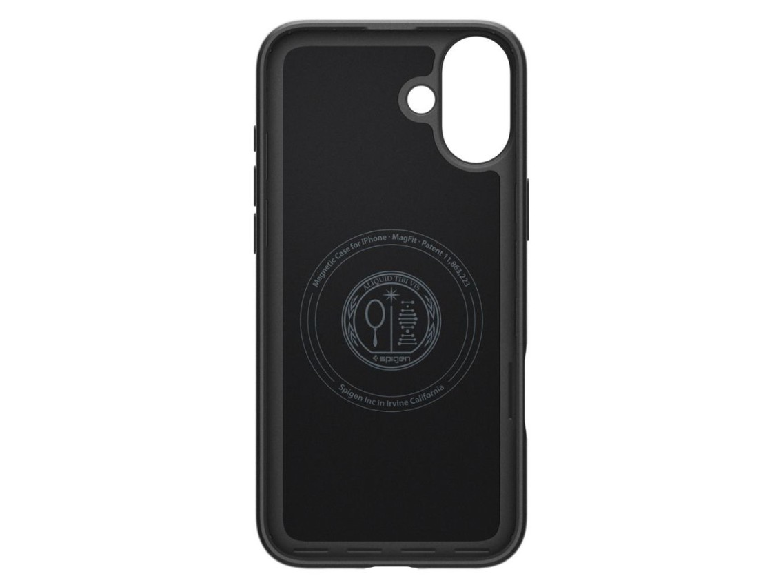 Capa Spigen Thin Fit MagSafe para iPhone 16 Plus - Preta