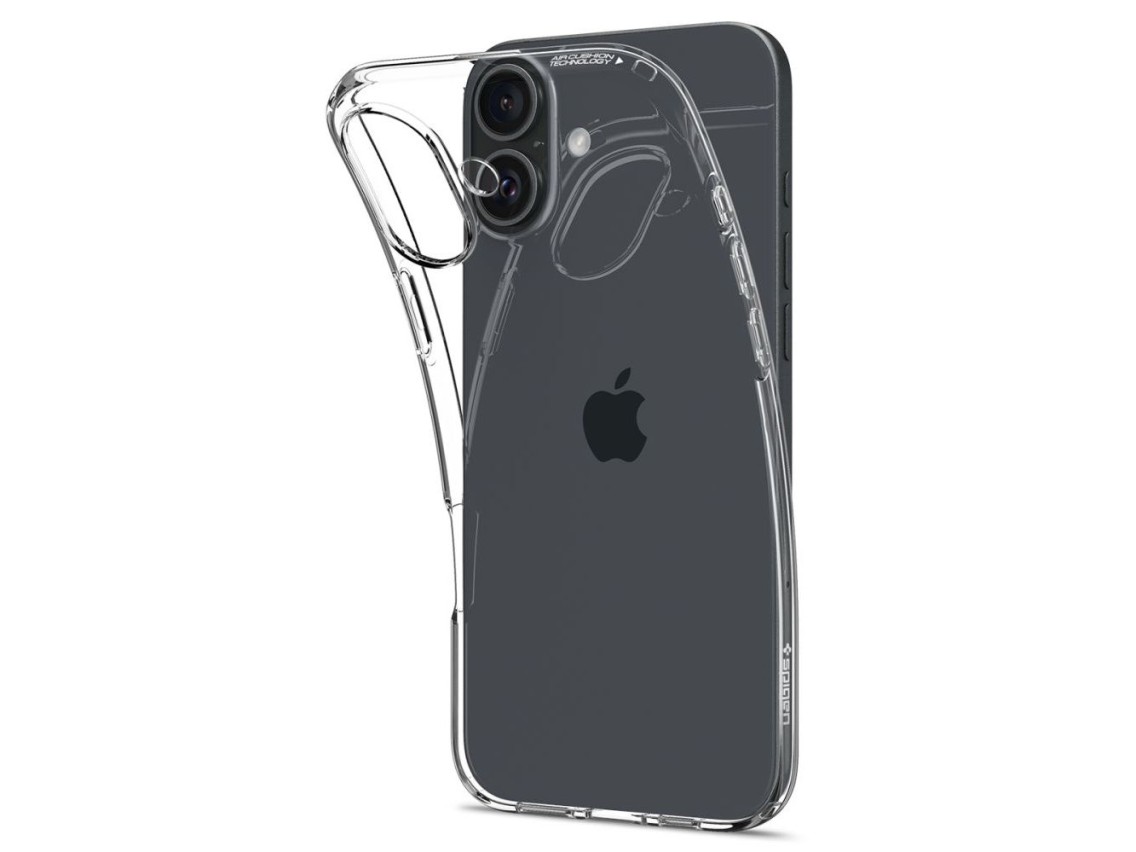 Spigen Liquid Crystal iPhone 16 Plus Case - Clear
