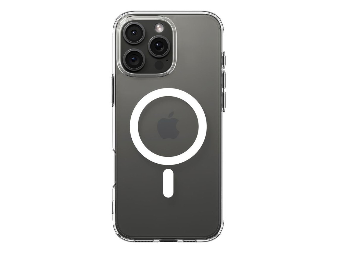 Funda Spigen Ultra Hybrid Mag Case con MagSafe para iPhone 16 Pro Max - Blanca