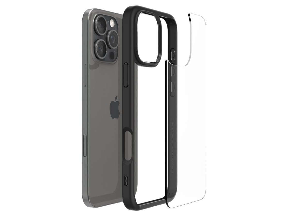 Spigen Ultra Hybrid Case for iPhone 16 Pro Max - Matte Black