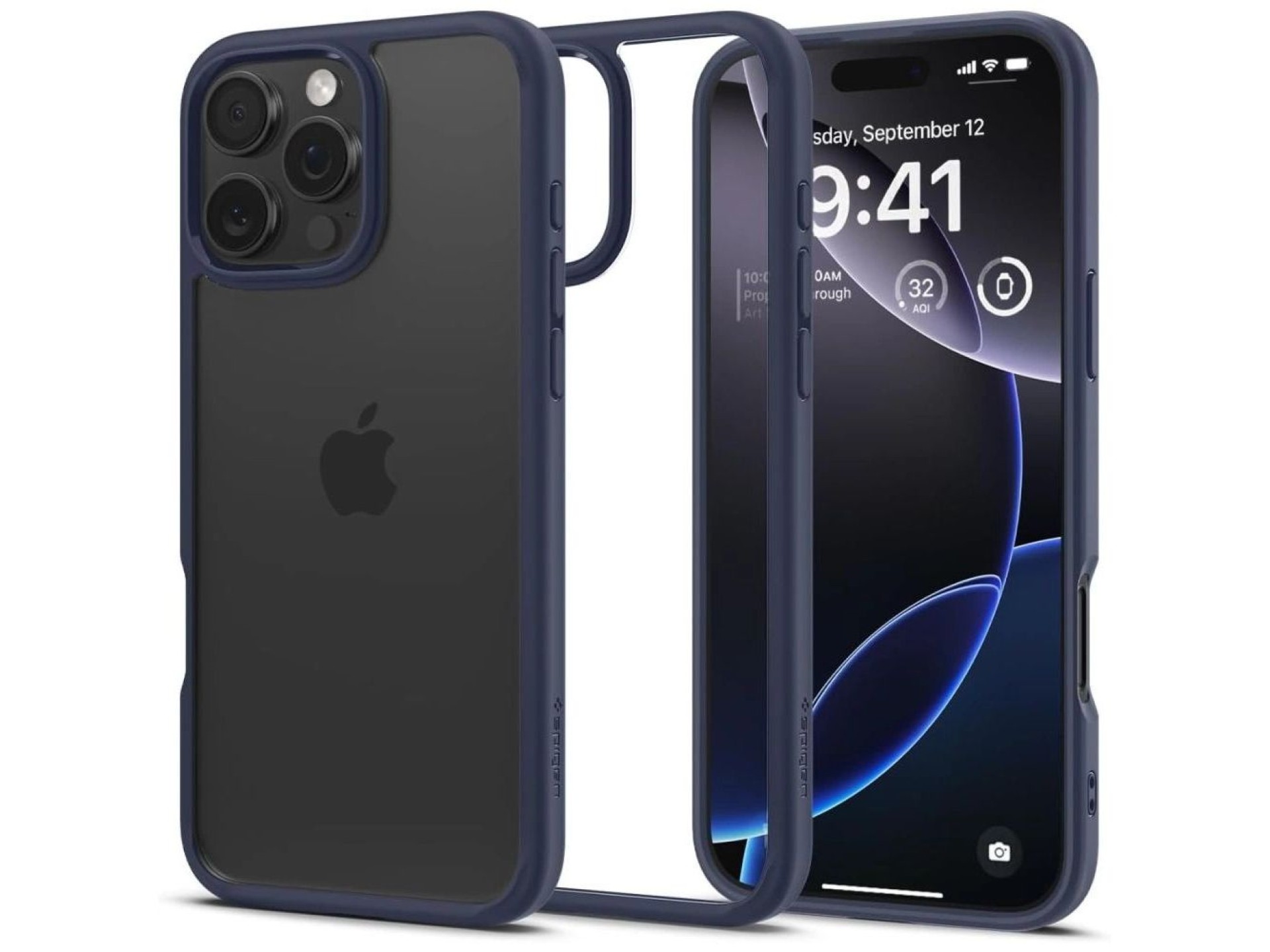 Spigen Ultra Hybrid iPhone 16 Pro Max Case - Blue