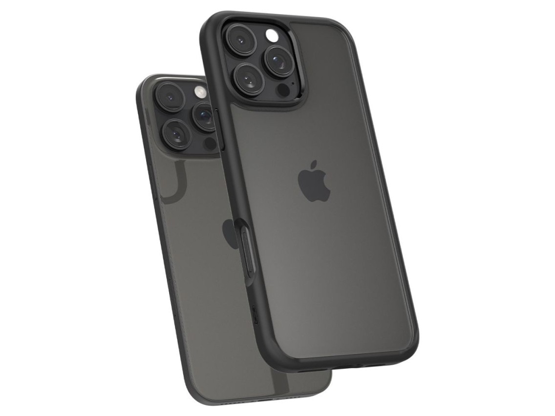 Spigen Ultra Hybrid Case for iPhone 16 Pro Max - Matte Black