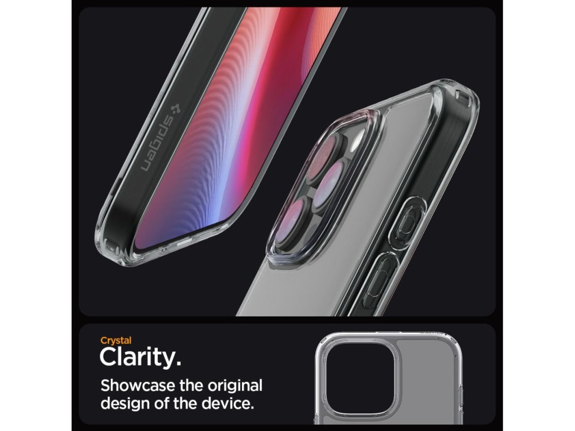 Capa Spigen Ultra Hybrid para iPhone 16 Pro Max - Transparente