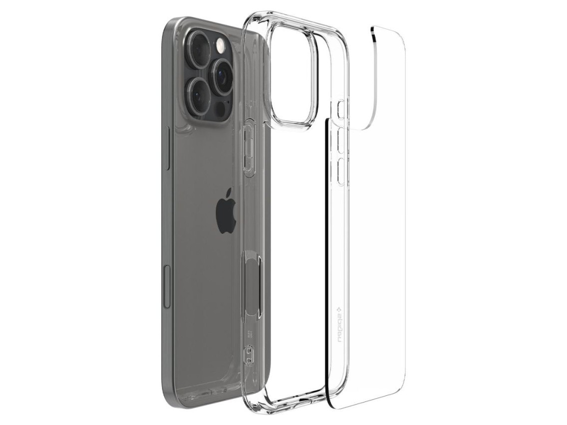 Spigen Ultra Hybrid Case for iPhone 16 Pro Max - Clear