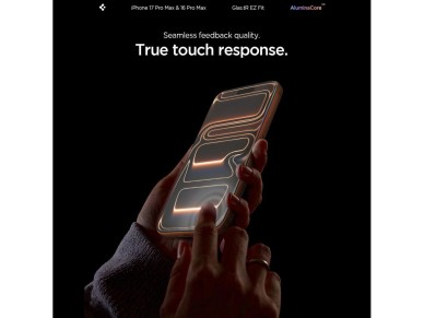 Spigen Glas.tR EZ Fit Pel�cula de Vidro Temperado para iPhone 16 Pro Max / 17 Pro Max - 2 unidades.
