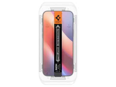 Spigen Glas.tR EZ Fit Pel�cula de Vidro Temperado para iPhone 16 Pro Max / 17 Pro Max - 2 unidades.