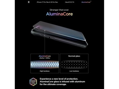 Spigen Glas.tR EZ Fit Pel�cula de Vidro Temperado para iPhone 16 Pro Max / 17 Pro Max - 2 unidades.