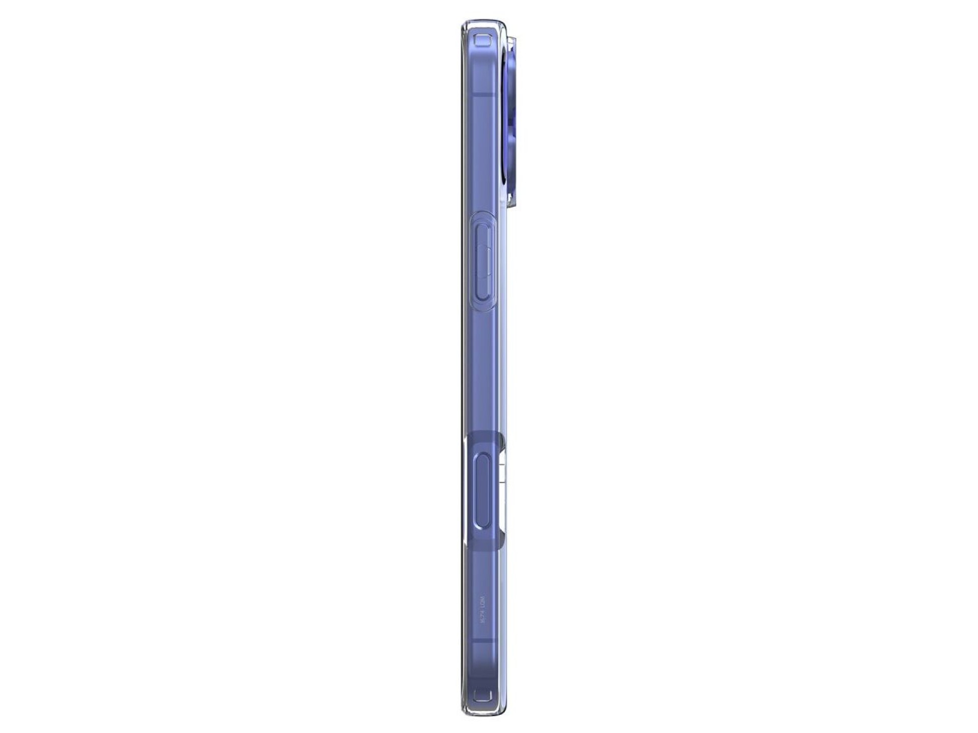 Funda Spigen Liquid Crystal Mag Case con MagSafe para iPhone 16 - Transparente