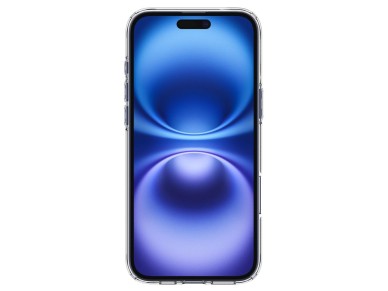 Funda Spigen Liquid Crystal Mag Case con MagSafe para iPhone 16 - Transparente