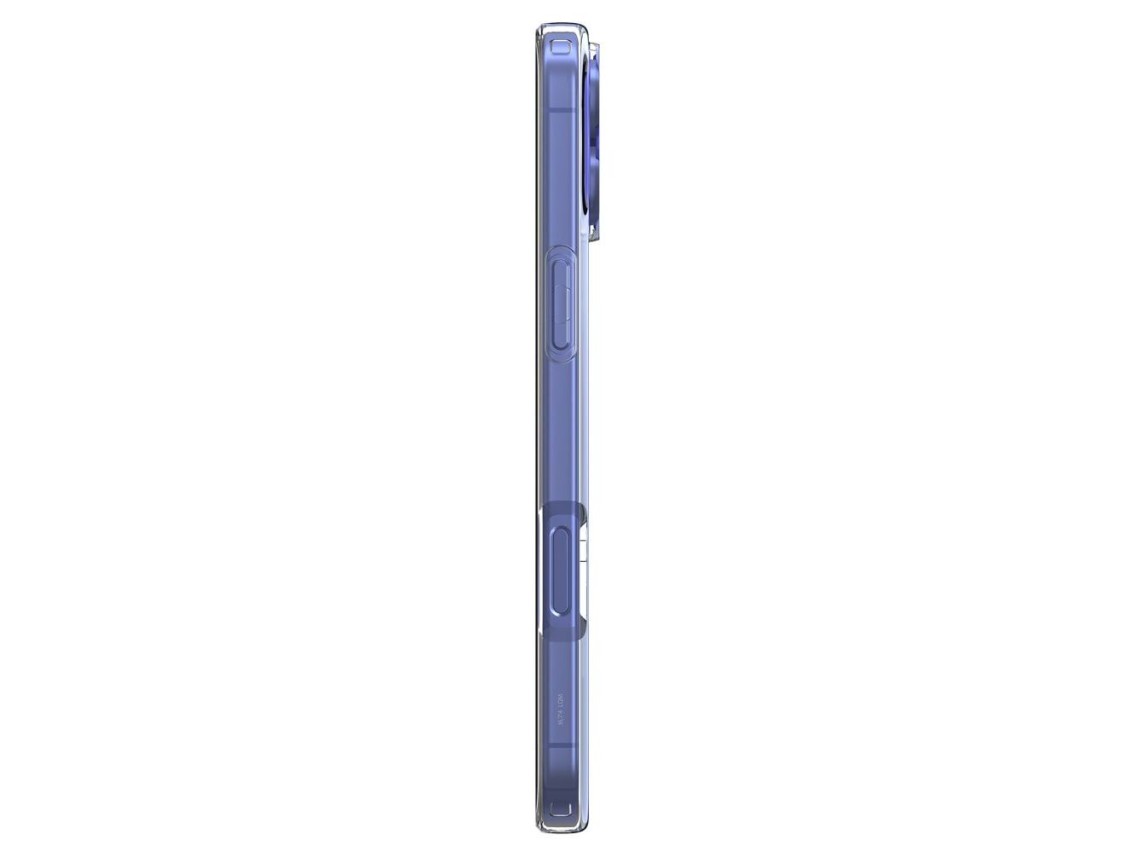 Funda Spigen Liquid Crystal Mag Case con MagSafe para iPhone 16 - Transparente