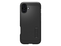 Spigen Tough Armor MagSafe case with stand for iPhone 16 - black Spigen Tough Armor MagSafe case with stand for iPhone 16 - black