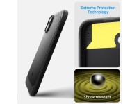 Funda Spigen Rugged Armor MagSafe para iPhone 16 - negra