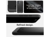 Funda Spigen Rugged Armor MagSafe para iPhone 16 - negra