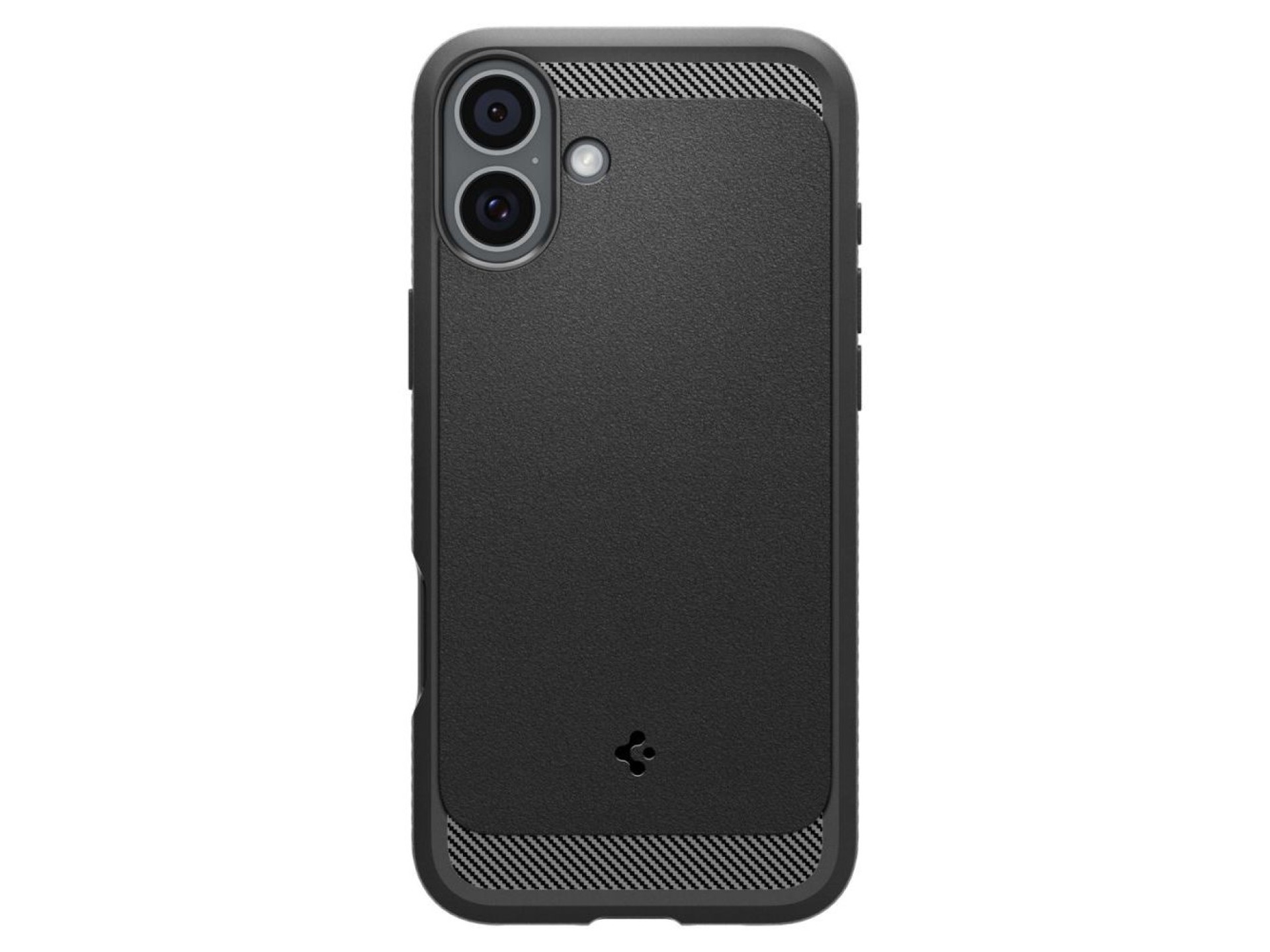 Funda Spigen Rugged Armor MagSafe para iPhone 16 - negra