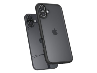 Spigen Ultra Hybrid iPhone 16 Case - Matte Black Spigen Ultra Hybrid iPhone 16 Case - Matte Black