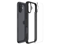 Funda Spigen Ultra Hybrid para iPhone 16 - Negro mate Funda Spigen Ultra Hybrid para iPhone 16 - Negro mate