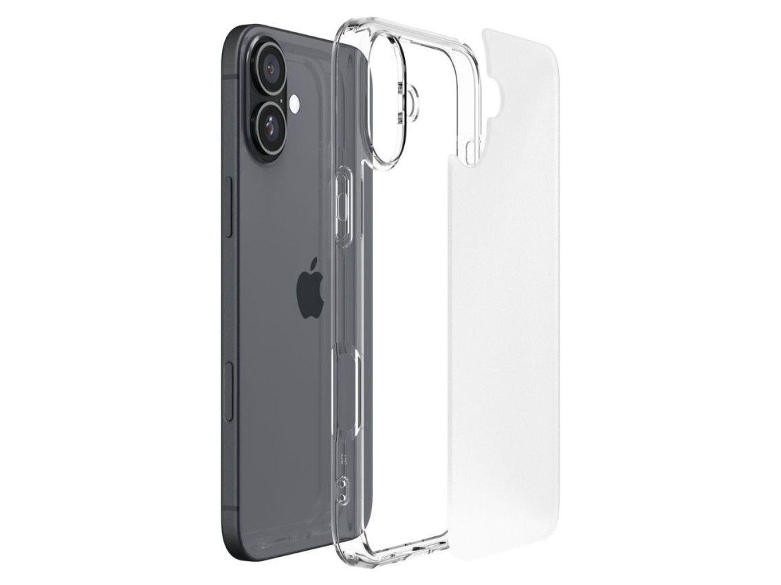Capa Spigen Ultra Hybrid para iPhone 16 - Transparente