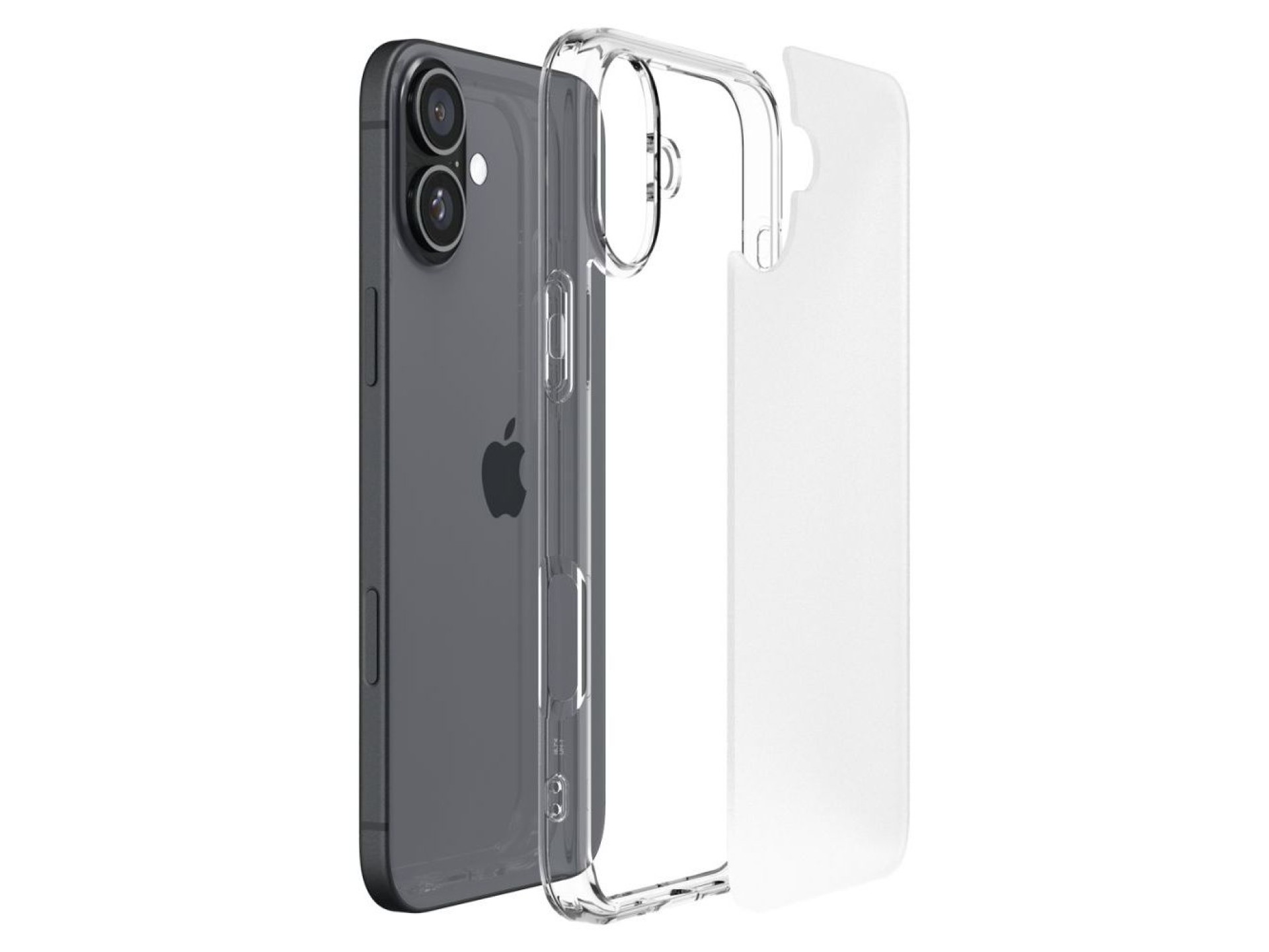 Capa Spigen Ultra Hybrid para iPhone 16 - Transparente