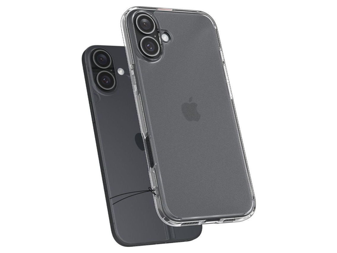 Capa Spigen Ultra Hybrid para iPhone 16 - Transparente