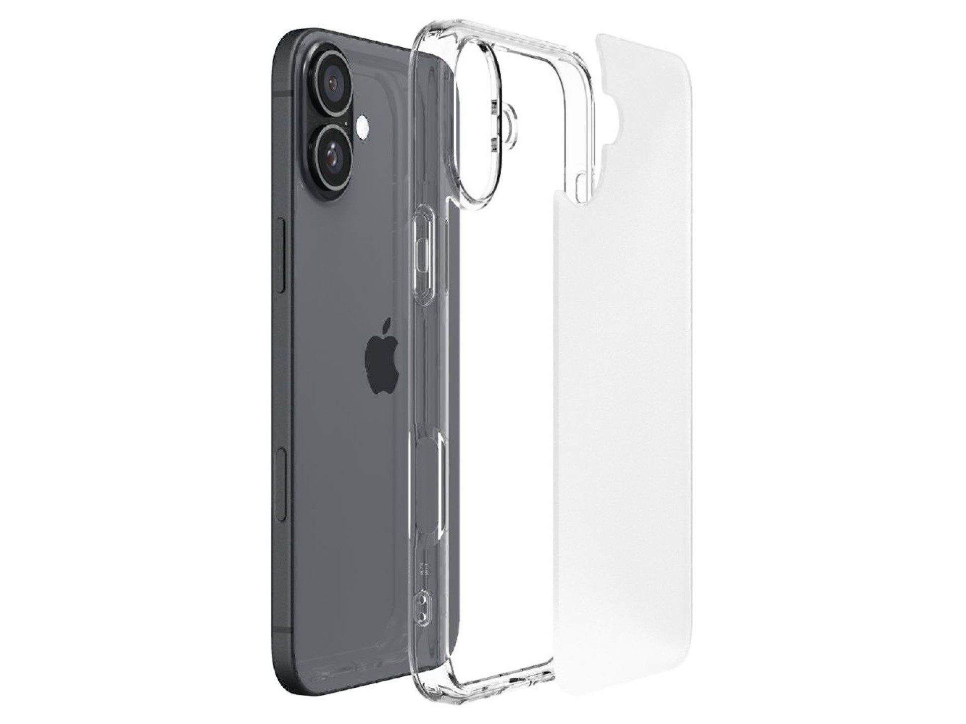 Capa Spigen Ultra Hybrid para iPhone 16 - Transparente