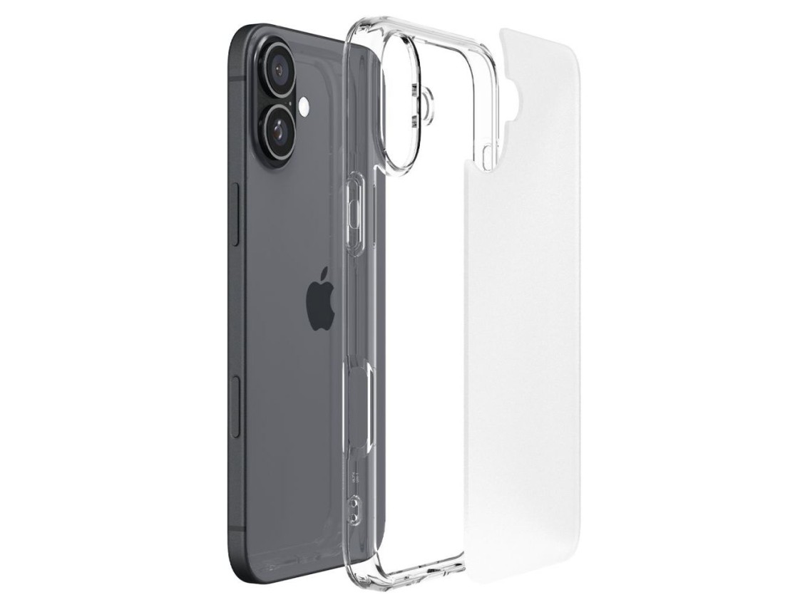Capa Spigen Ultra Hybrid para iPhone 16 - Transparente