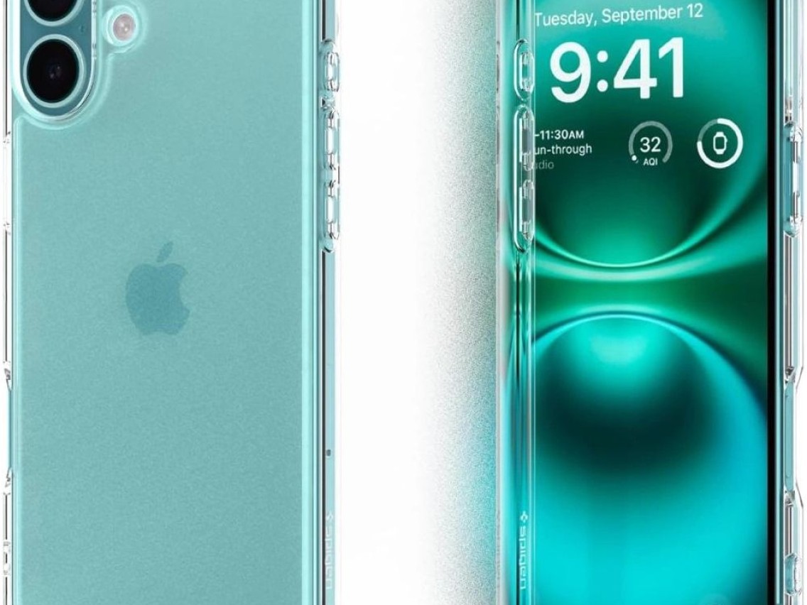 Capa Spigen Ultra Hybrid para iPhone 16 - Transparente
