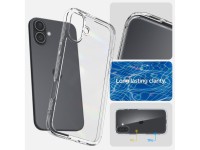 Capa Spigen Ultra Hybrid para iPhone 16 - Transparente Capa Spigen Ultra Hybrid para iPhone 16 - Transparente