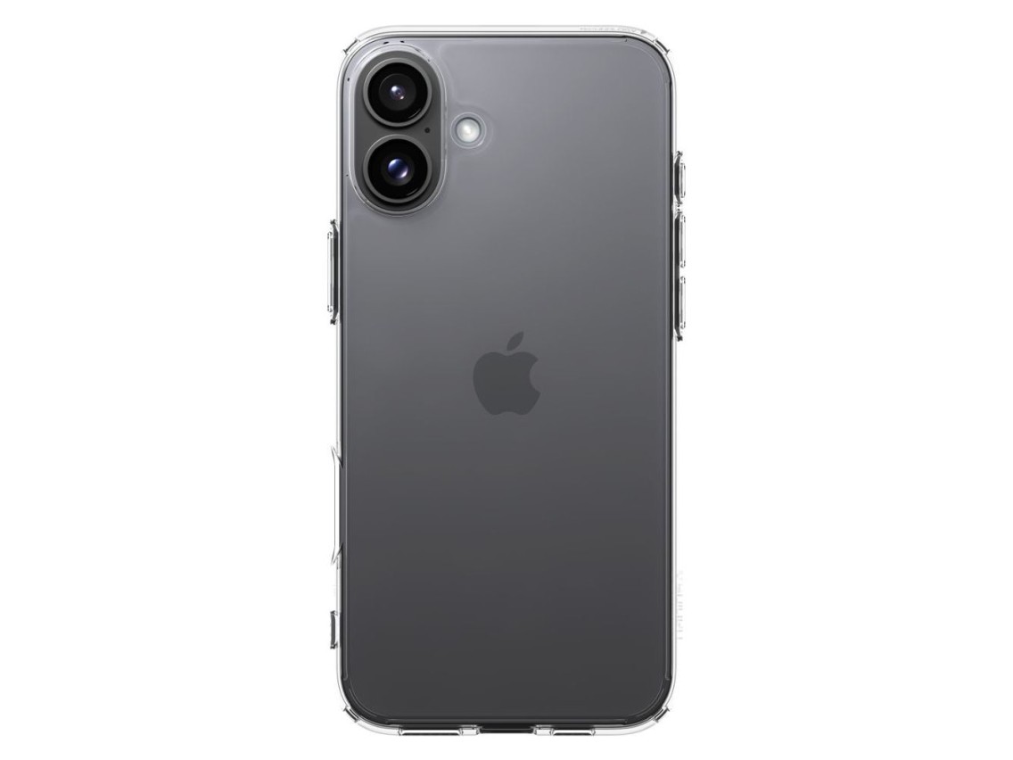 Capa Spigen Ultra Hybrid para iPhone 16 - Transparente