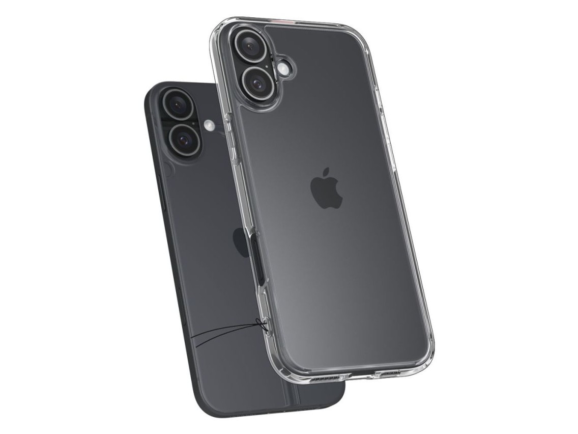 Capa Spigen Ultra Hybrid para iPhone 16 - Transparente