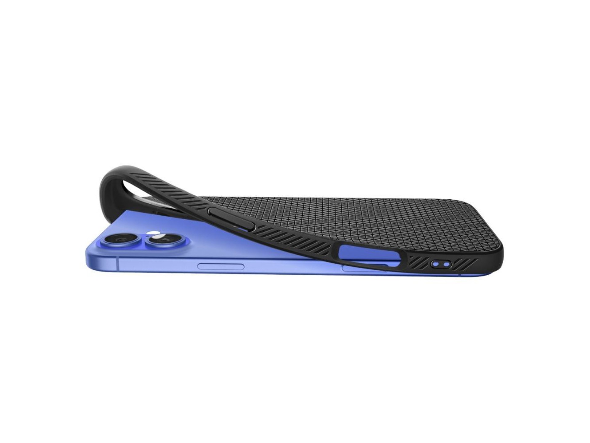 Funda Spigen Liquid Air para iPhone 16 - Negra