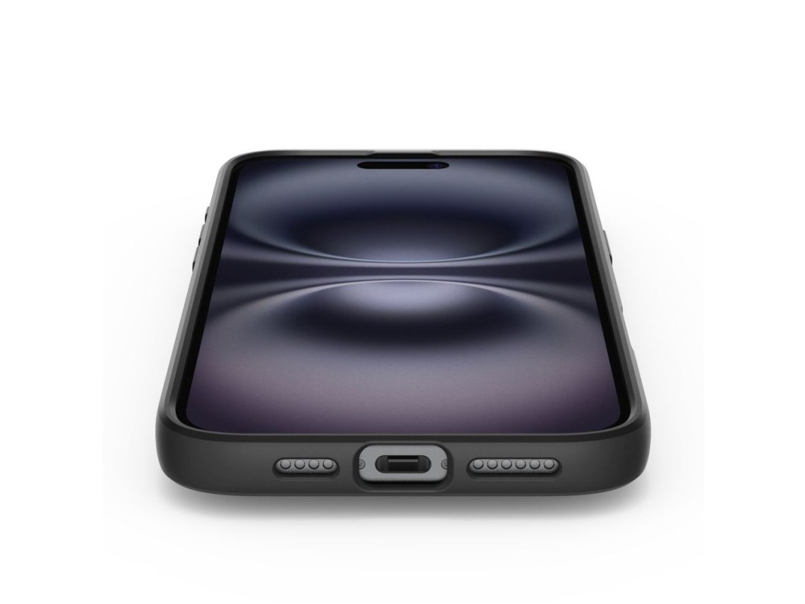 Funda Spigen Liquid Air para iPhone 16 - Negra