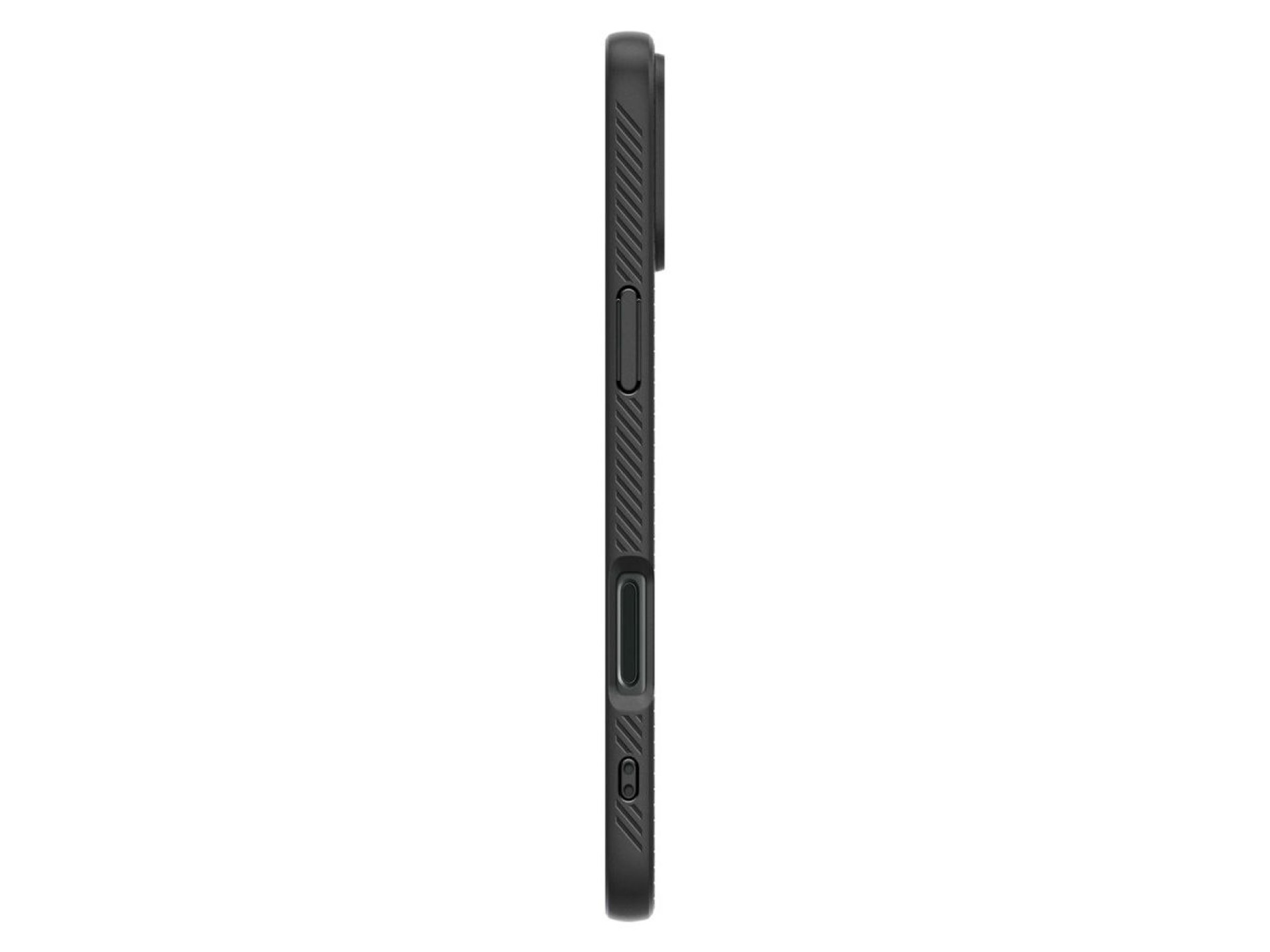 Funda Spigen Liquid Air para iPhone 16 - Negra