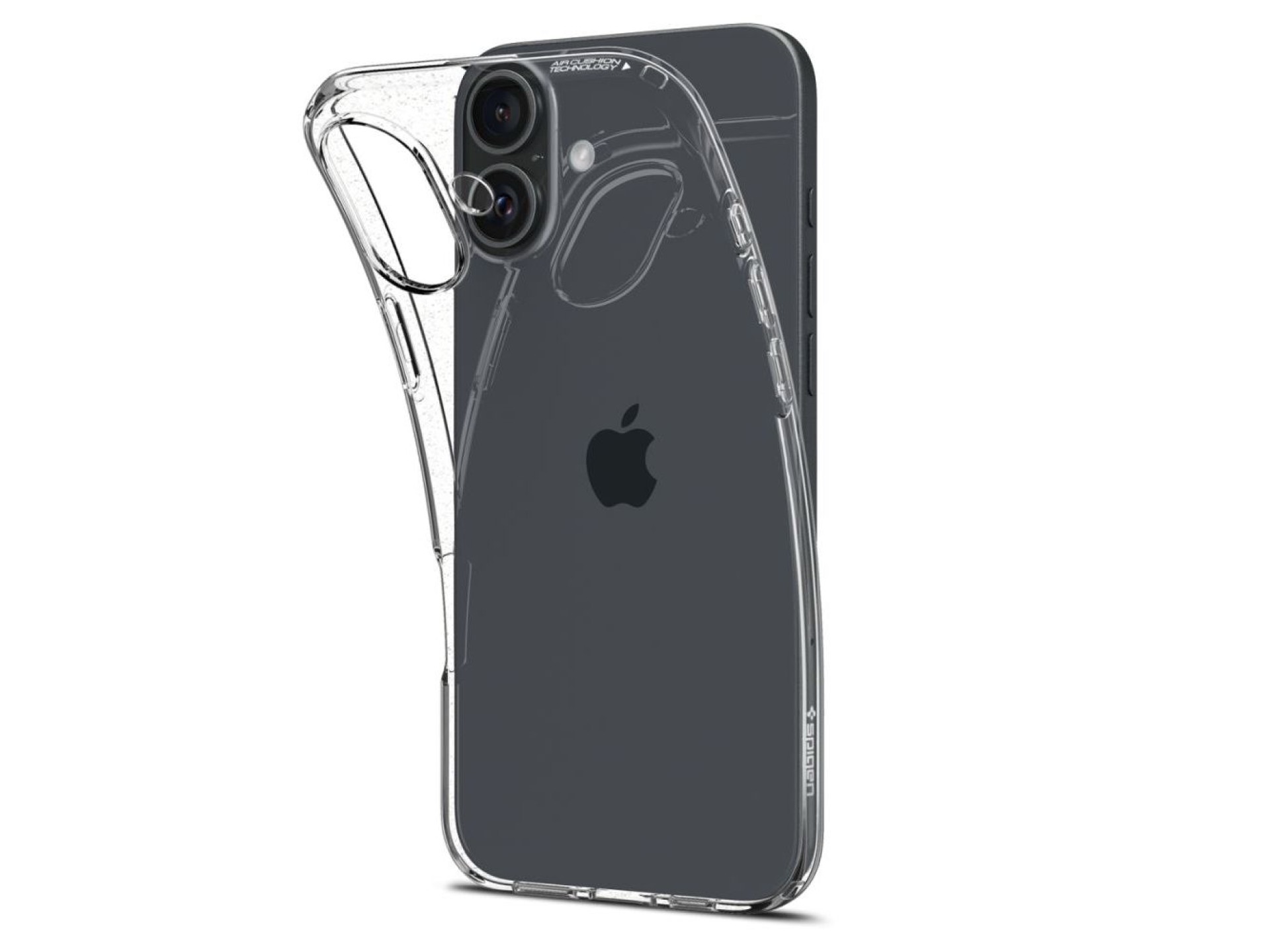 Capa Spigen Liquid Crystal para iPhone 16 - Transparente