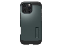 Capa Spigen Tough Armor MagSafe com suporte para iPhone 16 Pro - Verde
