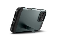 Capa Spigen Tough Armor MagSafe com suporte para iPhone 16 Pro - Verde
