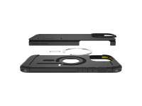 Funda Spigen Tough Armor MagSafe con soporte para iPhone 16 Pro - Negra Funda Spigen Tough Armor MagSafe con soporte para iPhone 16 Pro - Negra
