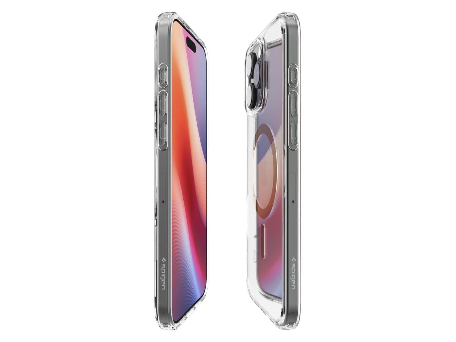 Capa Spigen Ultra Hybrid Mag com MagSafe para iPhone 16 Pro - Dourada