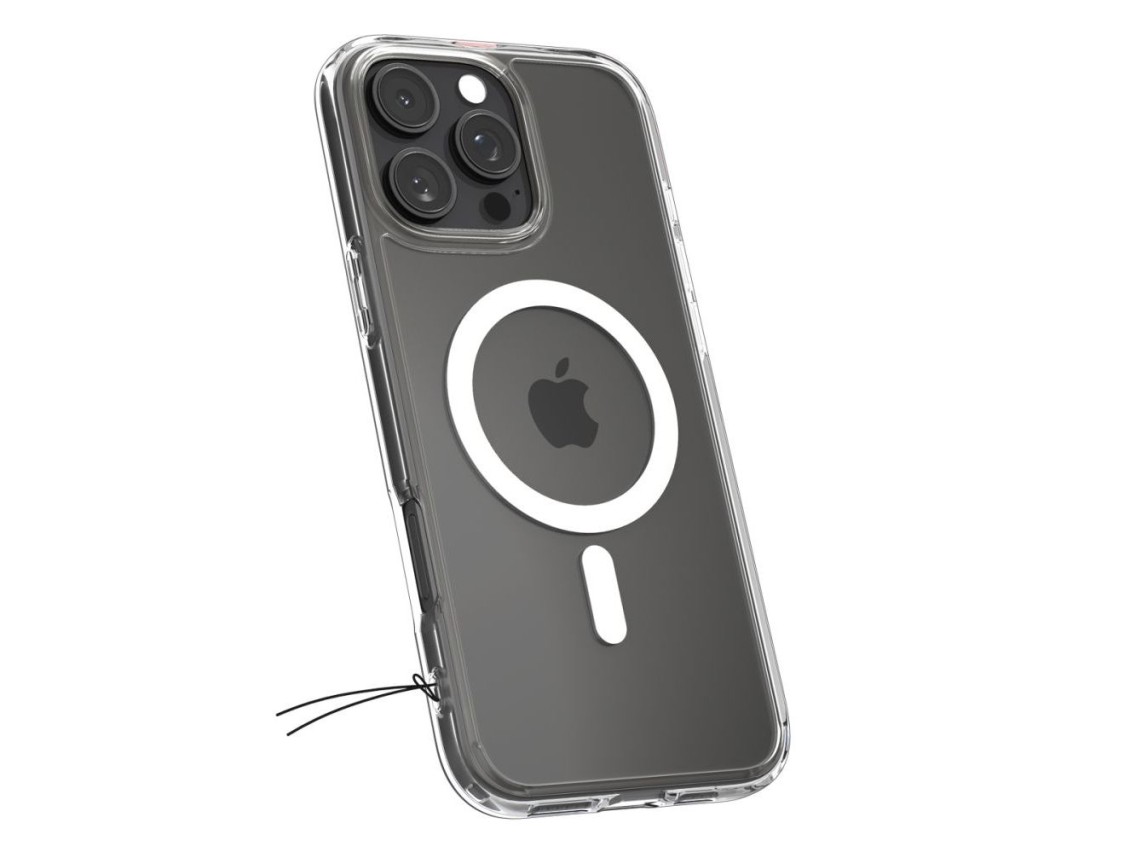 Funda Spigen Ultra Hybrid Mag Case con MagSafe para iPhone 16 Pro - Blanca