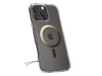 Capa Spigen Ultra Hybrid Mag com MagSafe para iPhone 16 Pro - Dourada Capa Spigen Ultra Hybrid Mag com MagSafe para iPhone 16 Pro - Dourada