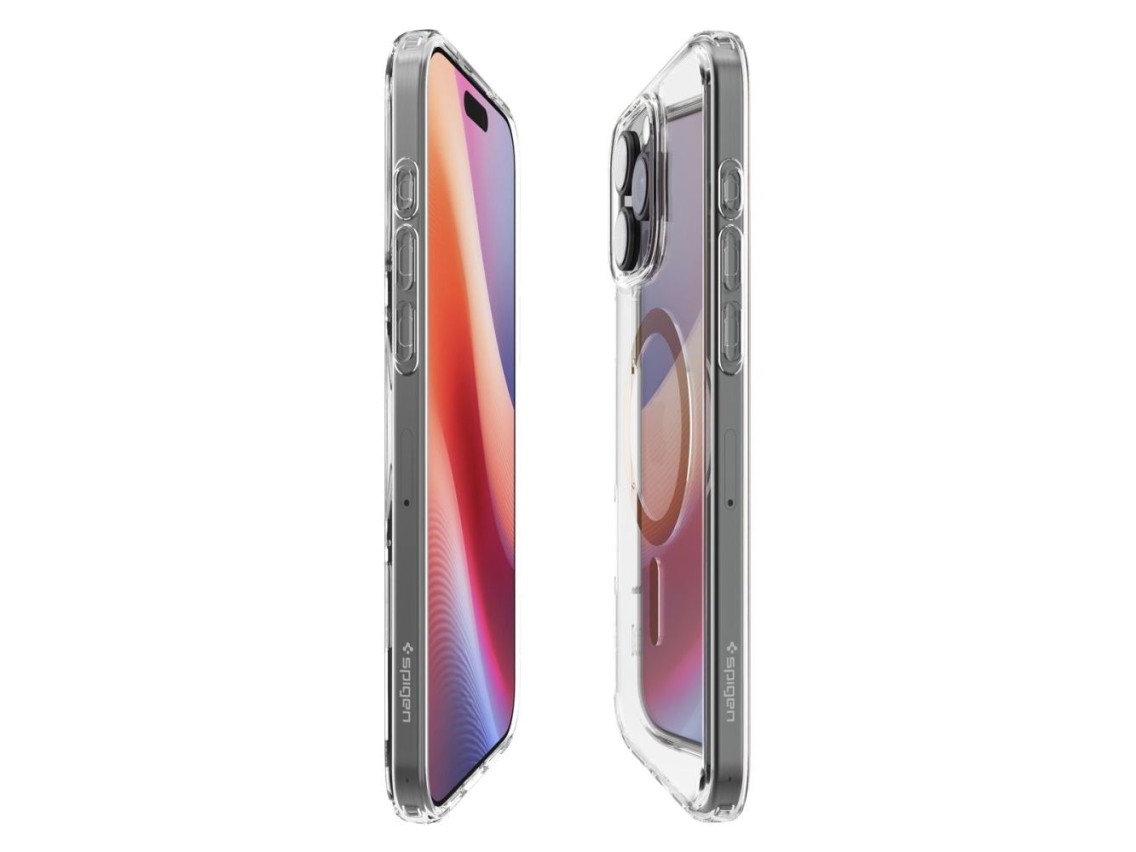 Capa Spigen Ultra Hybrid Mag com MagSafe para iPhone 16 Pro - Dourada